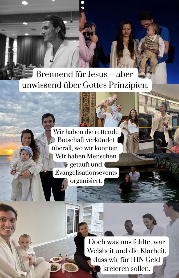 Früher: brennend für Jesus, aber unwissend über Gottes Prinzipien